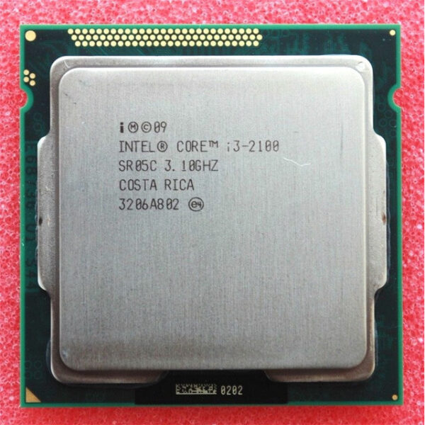 پردازنده intel cpu i3 2100
