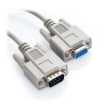 کابل سریال 9 به 9 پین  دو و نیم متری جهت اتصال چاپگرهای بانکی مثل  serial cable olivetti pr4sl/pr2 plus به کامپیوتر