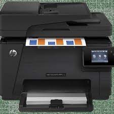 چاپگر دست دوم چهار کاره لیزری رنگی hp mfp m177fw